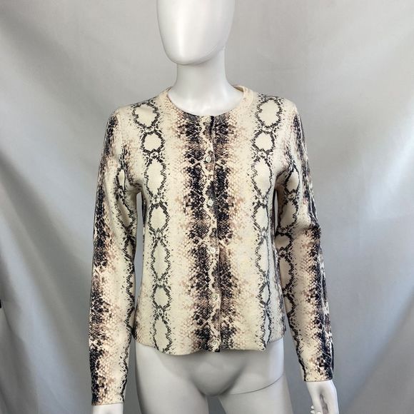 Maje Snake Print NWT Cardigan - Picture 4 of 16
